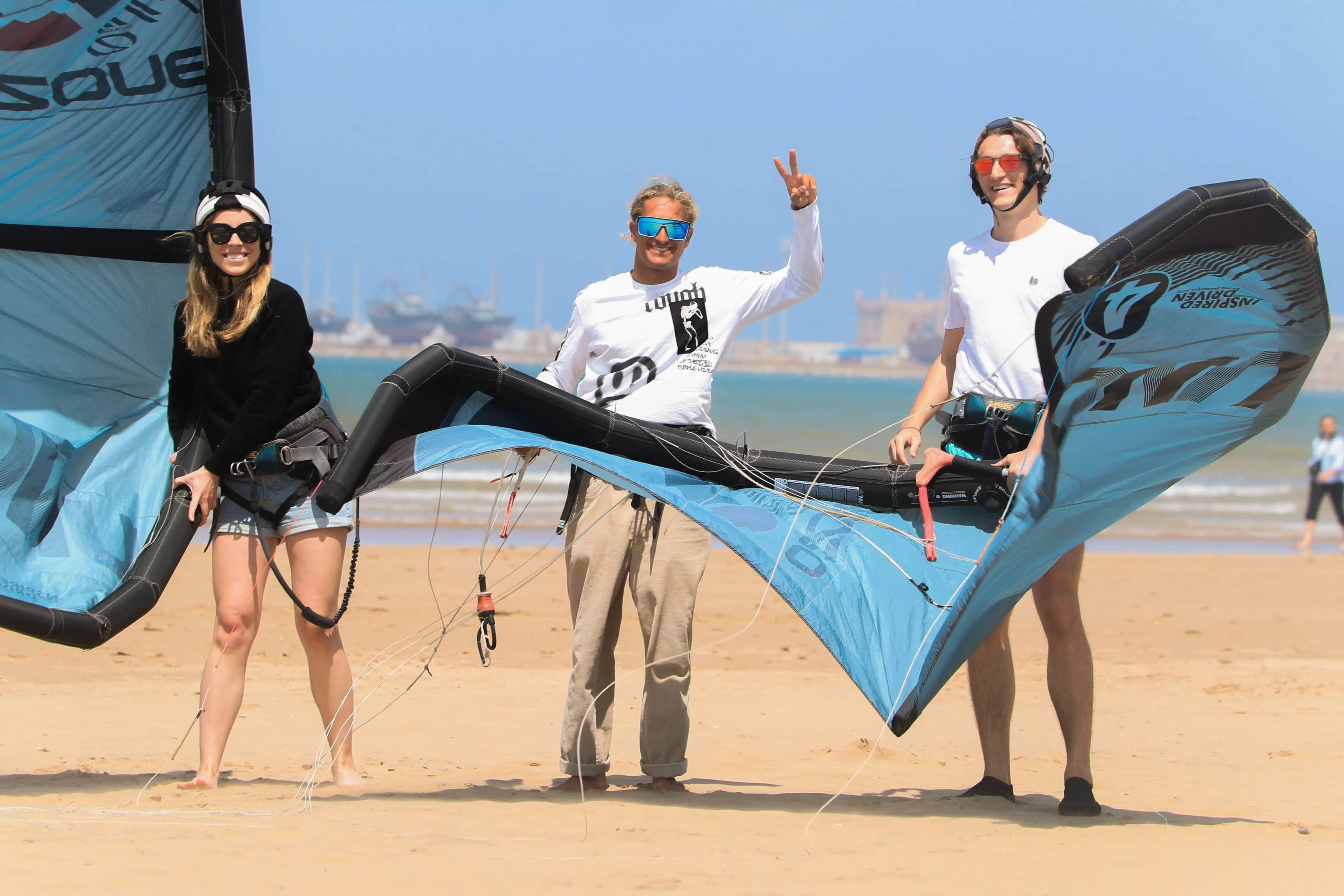 Kitesurf coaching